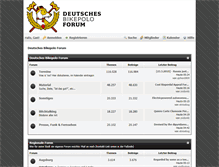 Tablet Screenshot of bikepoloforum.de